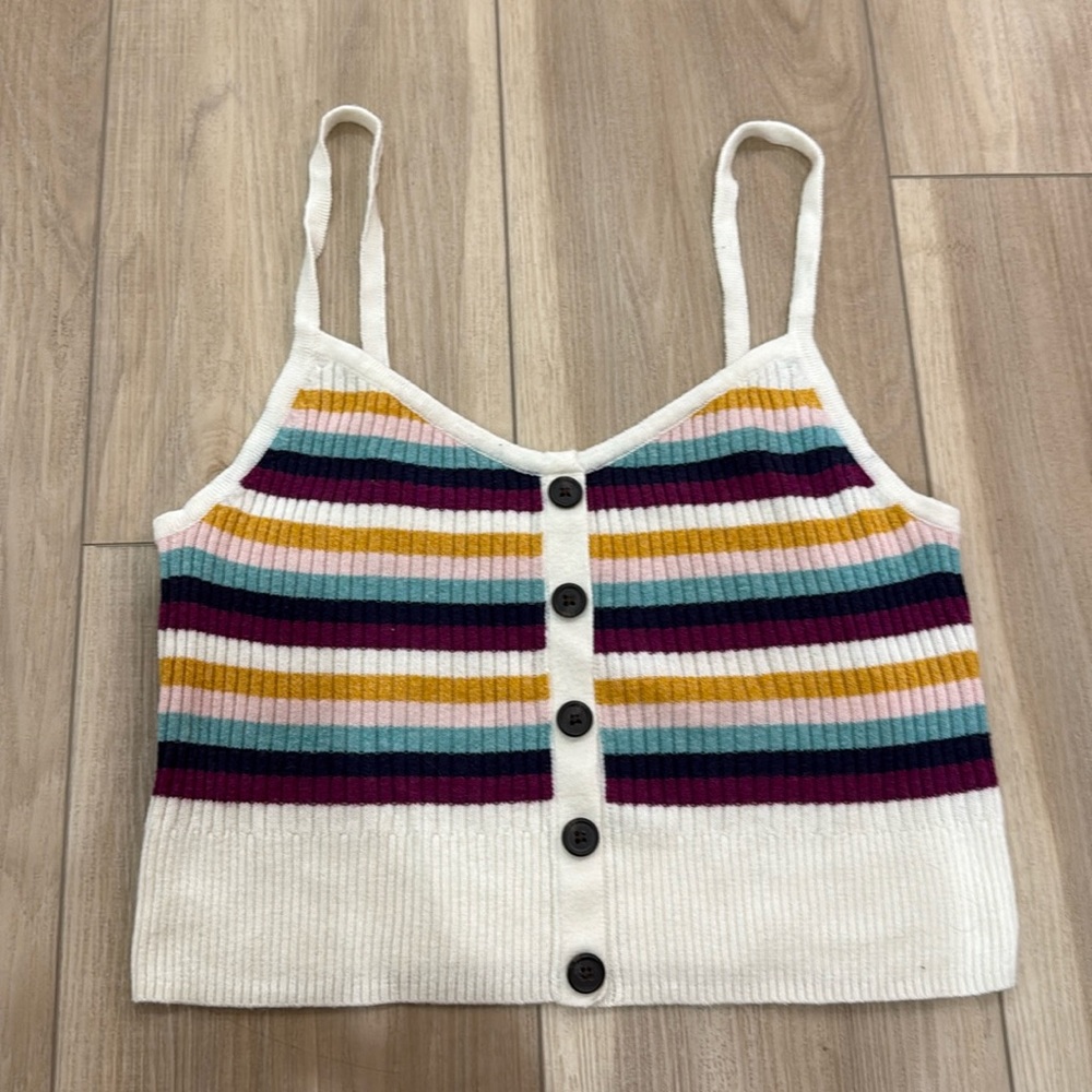 American Eagle 🦅 Ribbed Crop Top